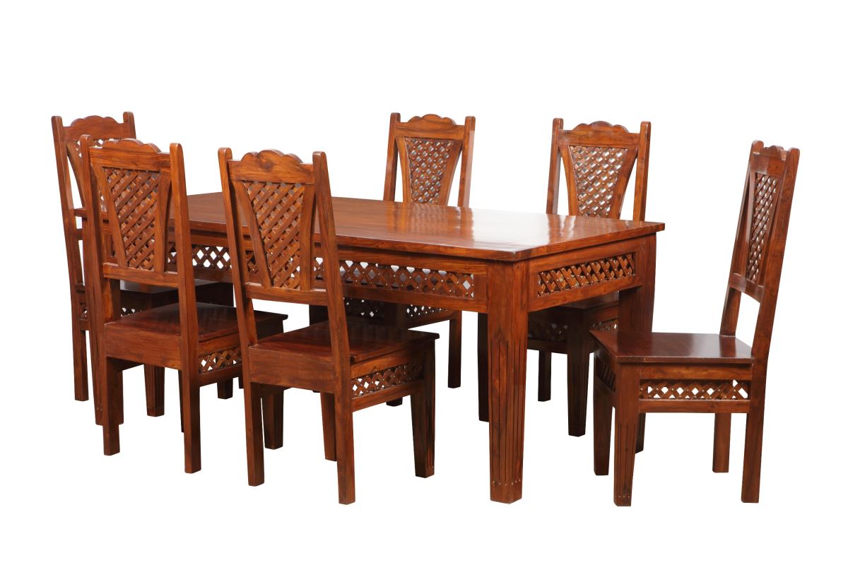 Exotic Dining Table Wooden Jaali